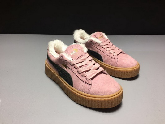 Puma x Rihanna Creepers Women Skate Sneaker Lined With Fur--038